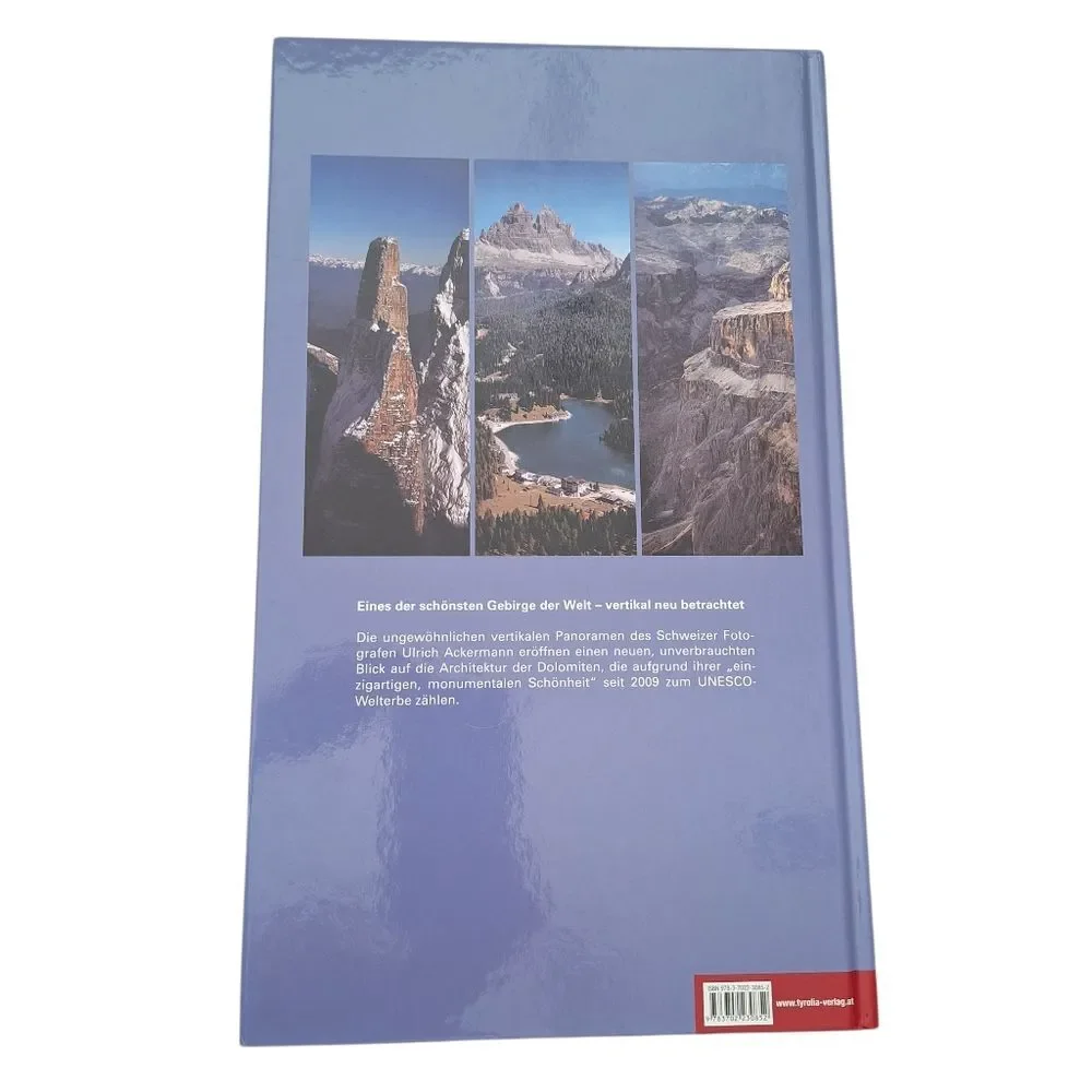 Dolomiten vertikal: The World Natural Heritage from the air / Coffee Table Book